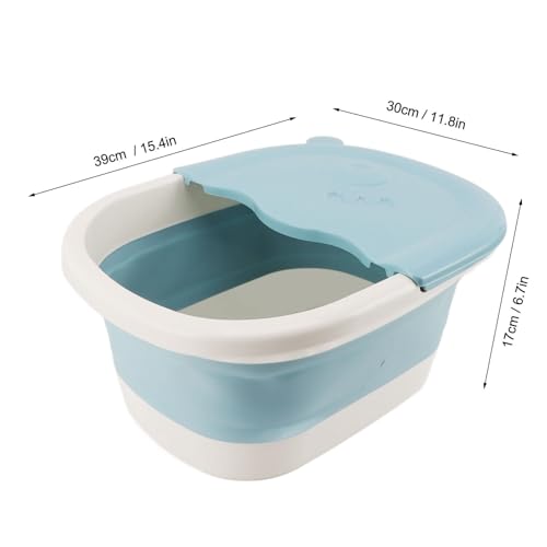 Bañera Plegable para Pies Color Azul miniatura 4