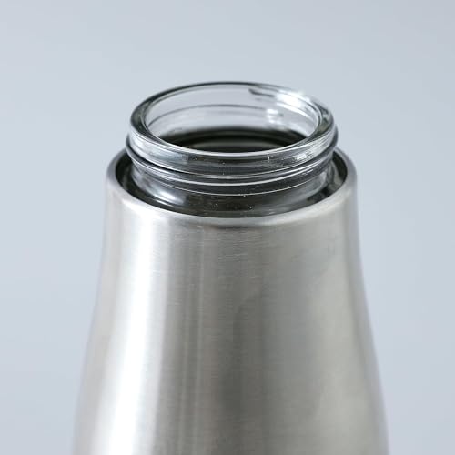 Image of Kuber Industries Oil Dispenser | Oil Containers for Kitchen | Cooking Oil Dispenser | Air-Tight Oil Dispenser with Cap | Oil Pourer Dispenser | SD-230701 | 350 ML | Black