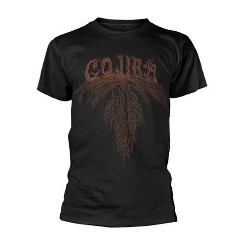 T-shirt Gojira Roots en coton bio pour homme noir durable et écoresponsable