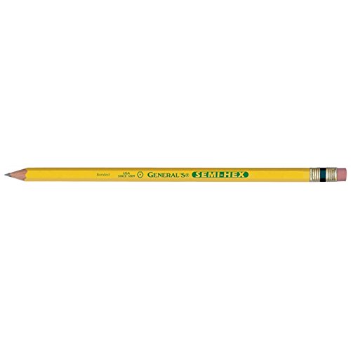 GENERAL'S Lápiz #2/HB amarillo miniatura 1