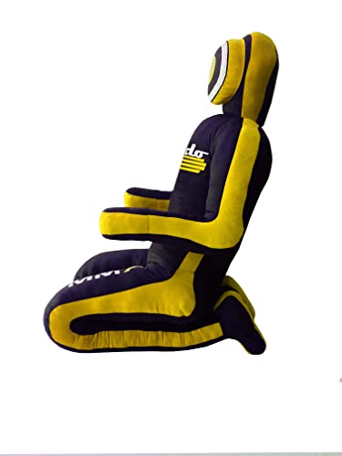 Speedo Sports Bjj Brazilian Jiu Jitsu Wrestling Dummy For Grappling Submission Mixed Martial Arts Mma Training Punching Throwing Boxing Bag Practice Karate Judo Defence -Unfilled (6Ft, Black Yellow) #TOP1