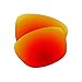 EZReplace Lenses Replacement for Prada VPR 57W 53mm Sunglasses (Polarized Lenses) - Fits Prada VPR 57W 53mm Frame (Fire Red)