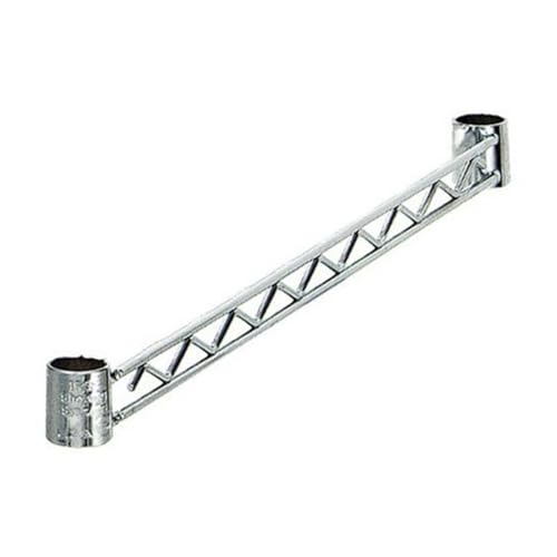 Rayonnage métallique et rail de suspension en acier inoxydable Quantum 45,7 cm