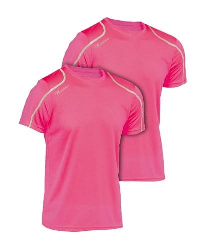 T-Shirt Technique pour Homme, Sport, Manches Courtes, Mesh |...