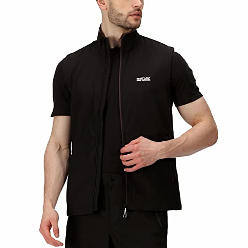 Regatta Mens Bradwell III Softshell Gilet - Black - M