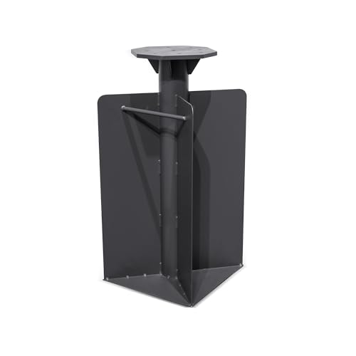 PURPLE LEAF In-ground Patio Umbrella Base YM4012 Weighted Outdoor Umbrella Base 24.41