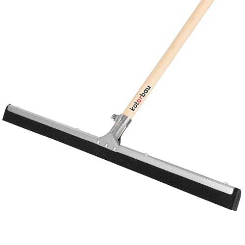 KOTARBAU® Wasserabzieher 55 cm mit Holzstiel 150 cm Bodenabzieher Bodenwischer Moosgummiwischer Wasserschieber Bodenreiniger Abzieher mit Doppellippe für Bodenreinigung Wasserschaum KOTARBAU® Wasserabzieher 55 cm mit Holzstiel 150 cm Bodenabzieher Bodenwischer Moosgummiwischer Wasserschieber Bodenreiniger Abzieher mit Doppellippe für Bodenreinigung Wasserschaum