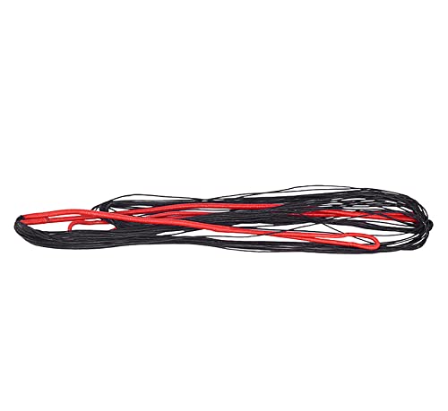 Archery Bowstring, Traditional Recurve Longbow Bow String Replacement - Available In Amo 58"-70" In 12 Strand - Made From Fast Flight Material … (Amo 66" (Actual 58"), Red) #TOP3