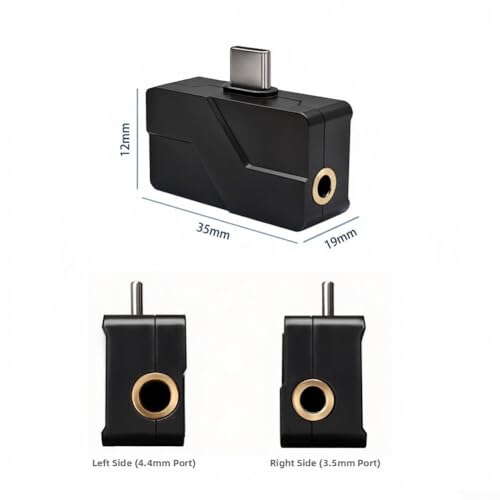Adaptateur audio Type-C vers 3,5 mm décodeur HiFi pour écouteurs sans perte