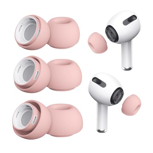 El mejor review de Reduccion 2 a 1 que Puedes comprar On-line. 24 Janient - 3 pares de almohadillas para orejas de repuesto para Airpods Pro de 1ª y 2ª generación, puntas de goma de silicona con orificio de reducción de ruido, pequeño,...