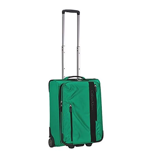Calvin Klein Trolley para portátiles, 54 cm, 44 L, Verde
