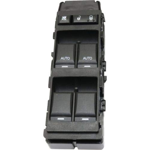 Power Window Switch Front Driver Left Side Black LH Hand Sedan for Jeep Durango