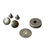 日本紐釦貿易(Nippon Chuko) ネジ式マグネットボタン 3mmxφ14mm 1組入り M74-AG