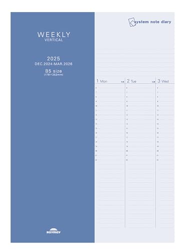 Amazon.co.jp: レイメイ藤井 手帳 2025年 スケジュール帳