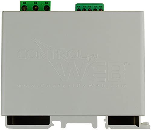 WebRelay Remote Accessible Ethernet Relay and Digital Input Module (9-28 VDC Power Supply Required | X-WR-1R12-1I-I) by ControlByWeb - Used condition - Image 2
