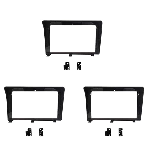 Façade autoradio 2Din pour Ducato Jumper Boxer 2006+ kit cadre adaptateur de 3 pièces pour DVD stéréo