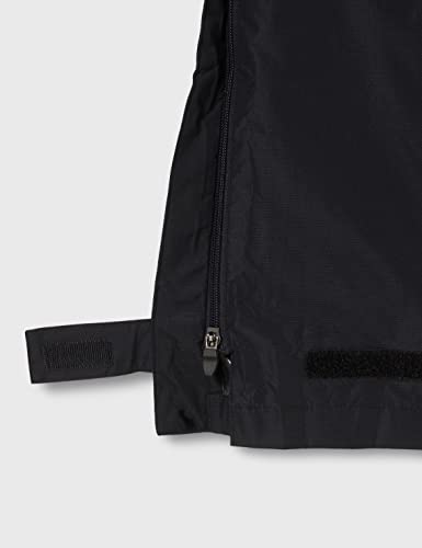 CMP - Regenfeste Damenhose mit durchgehenden seitlichen Reißverschlüssen, Schwarz, XS