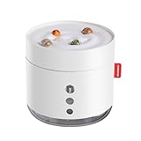 camera da letto 800 valore Prestazioni di lunga durata: il robusto materiale ABS e i componenti elettronici di qualità forniscono un funzionamento affidabile, mentre la capacità di 800 ml supporta cicli di umidificazione prolungati senza frequenti ricariche, promuovendo un comfort continuo.