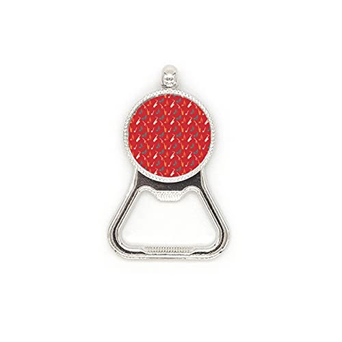 Décapsuleur saxophone rouge en acier robuste pour vos soirées - 2