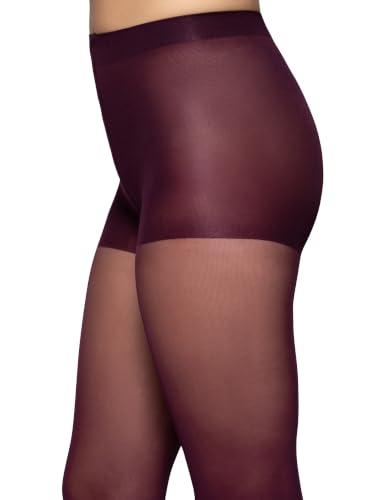Image of HUE Women's Sheer Control Top Tights Supersoft Lightweight Pantyhose