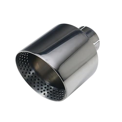 Embout d'échappement noir brillant pour personnaliser le look de votre voiture lors des sorties