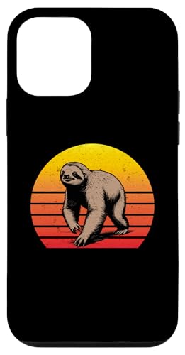 Sloth Retro Sunset X}zP[X iPhone 12 mini p