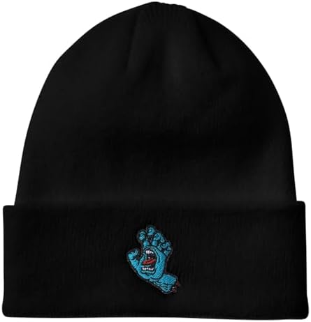 SANTA CRUZ Mens Hat Screaming Hand Beanie Long Shoreman