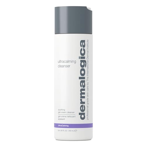 Dermalogica UltraCalming Cleanser - Soothing Cleansing Cream Gel Lotion for Normal, Dry, and Sensitive Skin, Calms Redness and Discomfort, Fortifies Protective Barrier