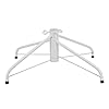 Ouvin Weihnachtsbaumständer, Eisen, Metall, Baumsockel, 122 cm, Weiß
