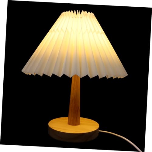 jojofuny 1 Set Desk Lamp Reading Desktop Rechargeable Table Lamp Bedside Night Light Bedside Night Lamp Rechargeable Nightlight USB Bedside Light Decor Wooden Led Night Light Office Nordic