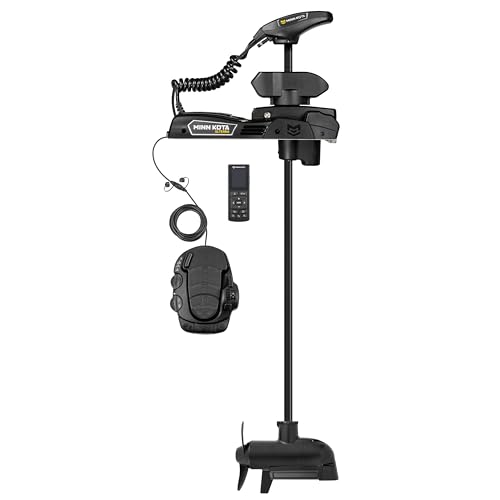 Minn Kota Ulterra QUEST Brushless Bow-Mount Electric Trolling Motor with Spot-Lock, MEGA Side Imaging, 90/115 Lb. Thrust, 60 In. Shaft, Freshwater