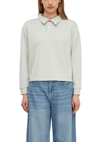 Sweat-shirt avec col polo Comma pour éviter le look trop sport