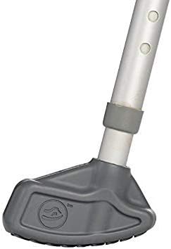 MTip Crutch Tip - Comfort Tip (Pair) - Gray