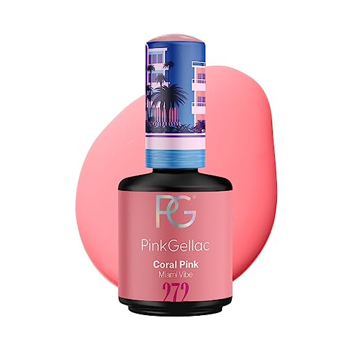 Pink Gellac 272 Coral Pink UV/LED Gel Polish
