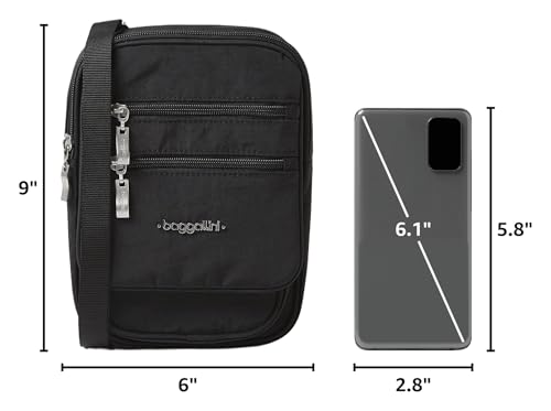 Image of Baggallini Journey Crossbody Bags for Women 9x6 Small Lightweight Travel Handbag W /RFID