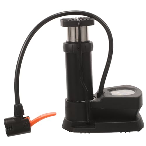 iplusmile Bomba de Inflado Manual Portátil Bicicletas y Motocicletas Inflador de Neumáticos Ligero y Resistente Emergencias Transportar