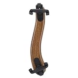01 Steady Compact Violin Shoulder Rest, Convenient Maple Wood Violin Shoulder Rest, Practical for Be