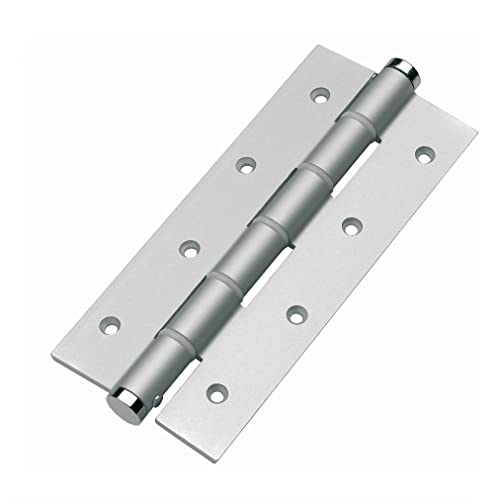 Bisagra muelle cierre simple acción con resorte con fuerza regulable medidas 180mm de alto 80cm de ancho peso máximo por bisagra 20kg material de aluminio (INOX F6)