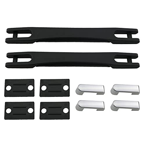 Zczqc Luggage Handle 2Pcs 20Cm/8.66Inch Black Plastic Portable Luggage Suitcase Case Handle Strap Luggage Handle Grip Spare Carrying Grip Replacement Part #TOP5