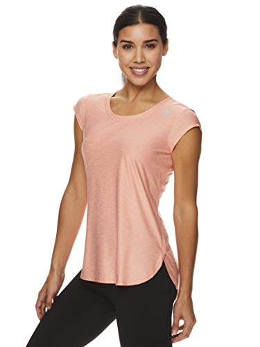 Reebok Women's Legend Running & Gym T-Shirt - Performance Short Sleeve Workout Clothes