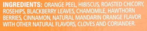 Celestial Seasonings Mandarin Orange Spice Herbal Tea, K-Cup Portion Pack for Keurig K-Cup Brewers, 24-Count