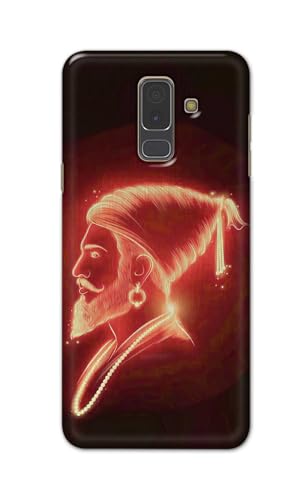 Image of PRINTFIDAA Printed Hard Back Cover Case for Samsung Galaxy A6 Plus | A6+ | Samsung Galaxy J8 Back Cover (Chatrapati Shivaji Maharaj) -112