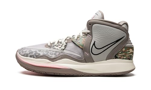 Nike Kyrie Infinity Baloncesto para hombre, Mineral de hierro ligero/negro/Moon Foss, 43 EU