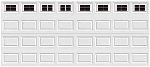 Amazon.com: Sanfurney Magnetic Garage Door Windows Panes Arch Style Pre ...