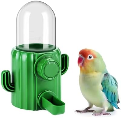 Bird Carrier with Water Dispenser: What You Need to Know Before Buying 4 Automatic Bird Cage Water Dispenser - Cactus No-Spill Feeder for Parakeet, Cockatiel, Budgie & Small Birds