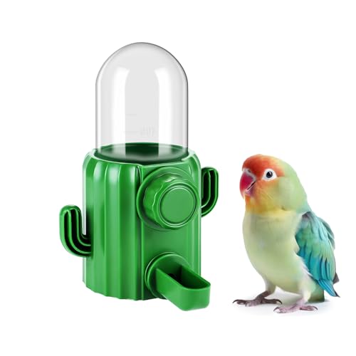 Automatic-Bird-Cage-Water-Dispenser-Cactus-No-Spill-Feeder-for-Parakeet-Cockatiel-Budgie-Small-Birds Automatic Bird Cage Water Dispenser - Cactus No-Spill Feeder for Parakeet, Cockatiel, Budgie & Small Birds - Image 1