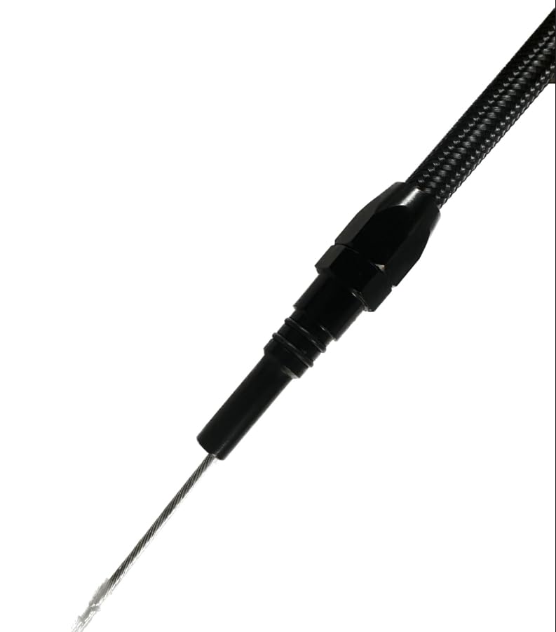 HAHAHA Black BBC Stainless Flexible Engine Oil Dipstick 65-91 BB compatible with Chevy 396 427 454 502 2000