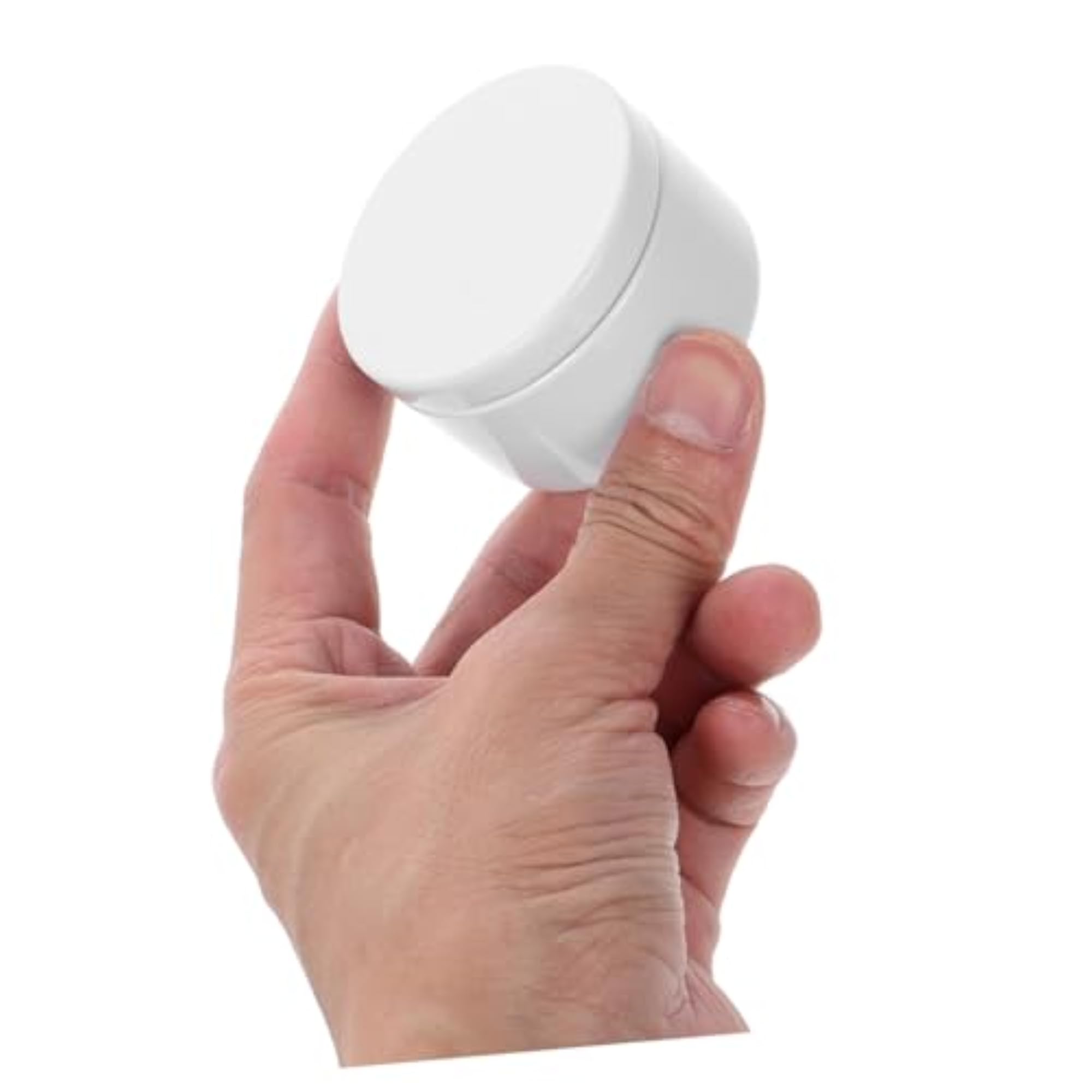 6pcs White Aluminum Round Tins with Lids