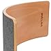 MYLLNA Balance Board Montessori - Tavola XL di Legno Naturale con Feltro Grigio Scuro - Dimensione 80 * 30 cm - Sviluppo Attraverso…