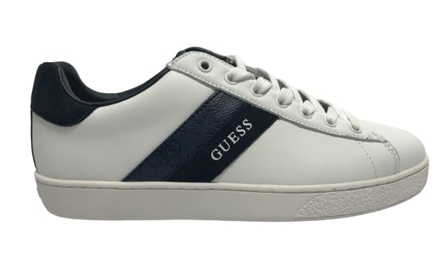 GUESS Scarpe uomo Sneaker NOLA II Bianco/BLU US24GU05 FMPNOILEP12